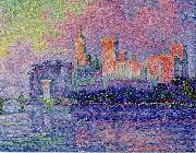 Paul Signac The Papal Palace, oil